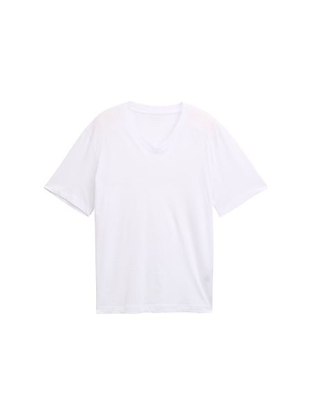 TOM TAILOR T-Shirt, (Packung, 2 tlg.), mit V-Ausschnitt, Doppelpack günstig online kaufen