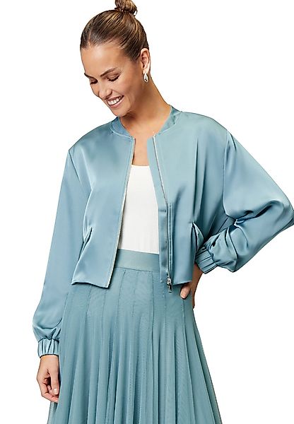 Zero Jackenblazer zero Satin-Jacke mit Klappentaschen günstig online kaufen