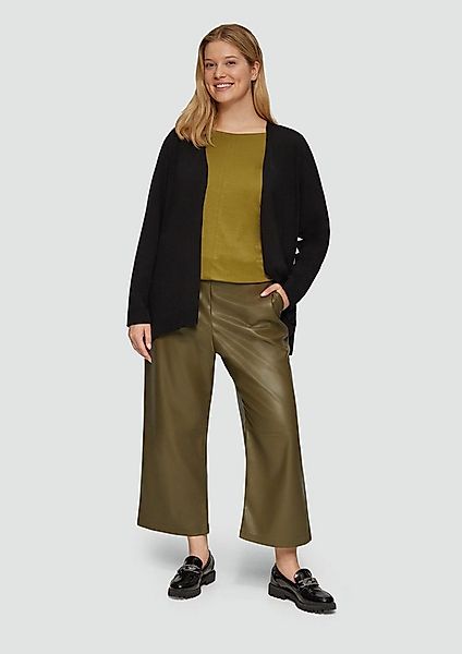 s.Oliver Cardigan Strickpullover Cardigan aus Viskose-Baumwollmix günstig online kaufen