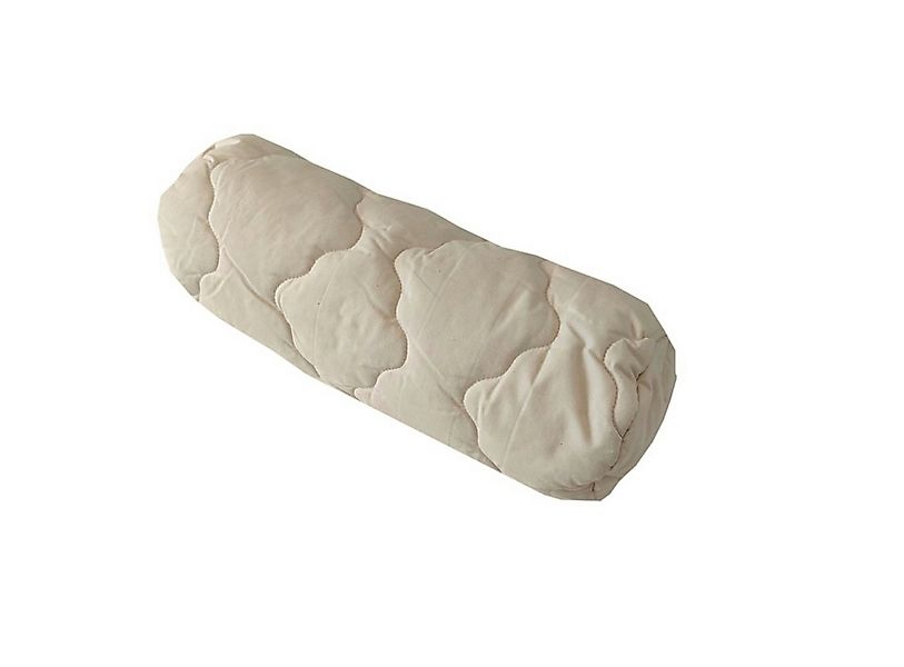 KOMA schlafgut Naturfaserkissen Kapok Bio Nackenrolle, Füllung: Kapok, Bezu günstig online kaufen