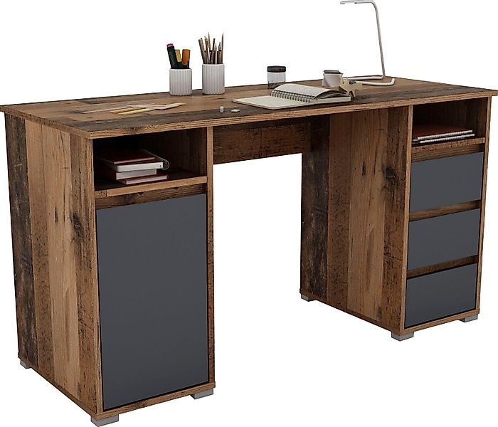 byLIVING Schreibtisch Lobo, Breite 138 cm, günstig online kaufen