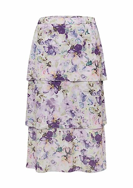 GOLDNER Jerseyrock "Leicht schwingender Druckrock" gefüttert günstig online kaufen