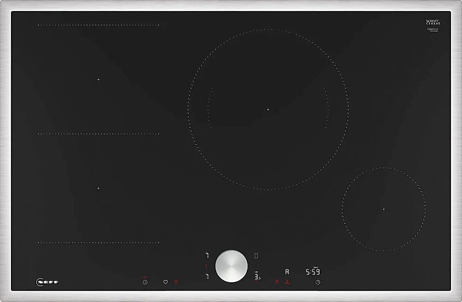 NEFF Induktions-Kochfeld "T58STS1L0" mit intuitiver Twist Pad Bedienung günstig online kaufen