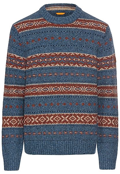camel active Strickpullover Rundhals Pullover mit günstig online kaufen