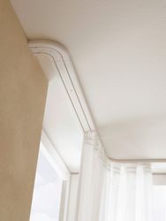 GARDINIA Vorhangschiene "Slim Line" 2 läufig-läufig mit Bohren, Deckenmonta günstig online kaufen