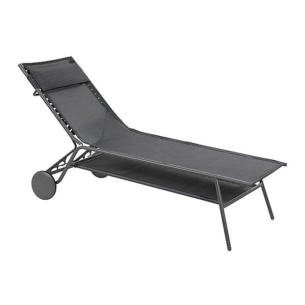 Hohe Sonnenliege Miami II Batyline® Duo – klappbar & mit verstellbarer Rück günstig online kaufen