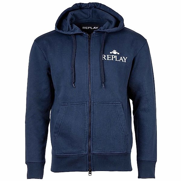 Replay Sweatshirt Herren Sweatjacke Baumwolle günstig online kaufen