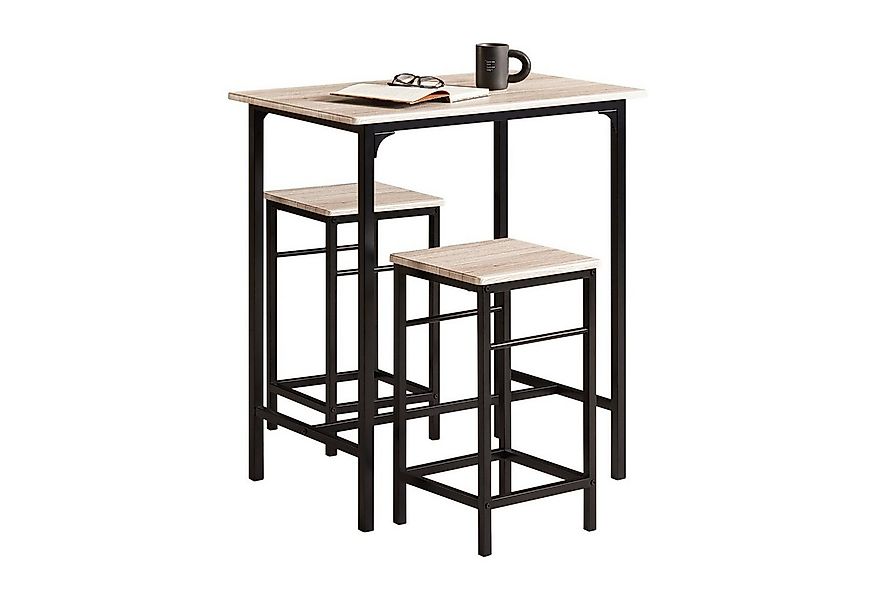 SoBuy Essgruppe OGT10, Küchentisch-Set für 2 Personen, Esstisch Essgruppe G günstig online kaufen