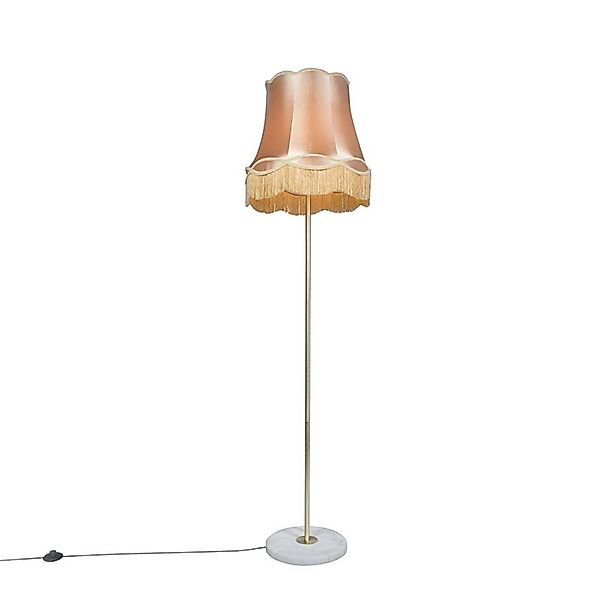 Qazqa Stehlampe Kaso, ohne Leuchtmittel, E27, günstig online kaufen