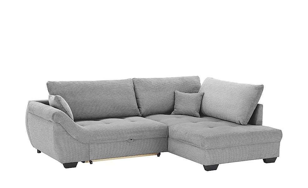 bobb Ecksofa  Krissy ¦ grau ¦ Maße (cm): B: 251 H: 88 T: 190.0 Polstermöbel günstig online kaufen
