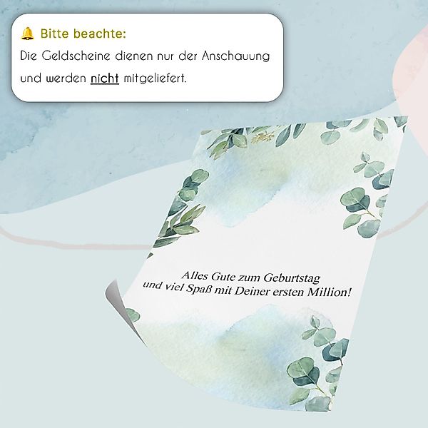 Tigerlino Poster Geldgeschenk Geburtstag Frauen Männer günstig online kaufen
