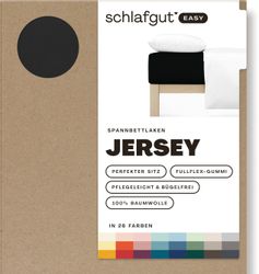 Schlafgut Spannbettlaken »EASY aus 100% Baumwolle, weich & saugfähig, Marke günstig online kaufen
