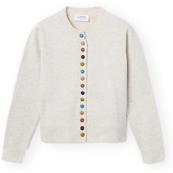 Compania Fantastica  Strickjacken COMPAÑIA FANTÁSTICA Cardigan 10273 - Beig günstig online kaufen