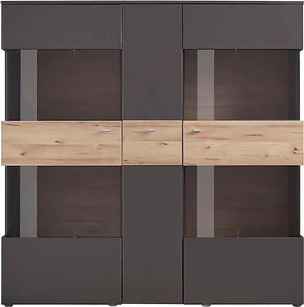 FORTE Vitrine »Como«, Breite 152 cm, inkl. Beleuchtung günstig online kaufen