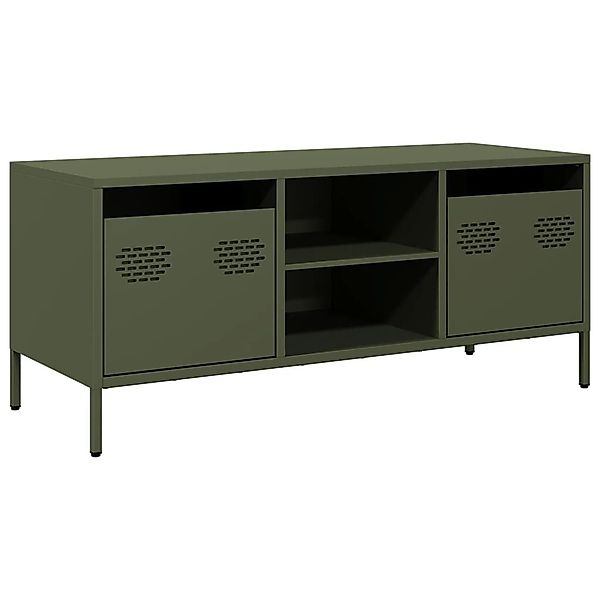 vidaXL TV-Schrank TV-Schrank Olivgrün 101,5x39x43,5 cm günstig online kaufen
