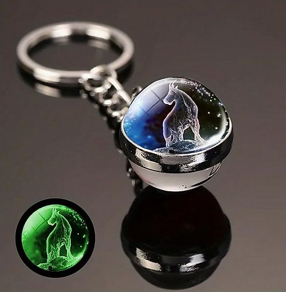 Stelby Schlüsselanhänger mit Gravur Steinbock Sternzeichen Schlüsselanhänge günstig online kaufen