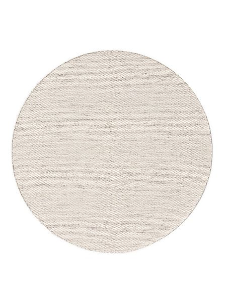 benuta Teppich Ron, rund, Höhe: 5 mm, 100% Baumwollteppich, Minimalistisch, günstig online kaufen