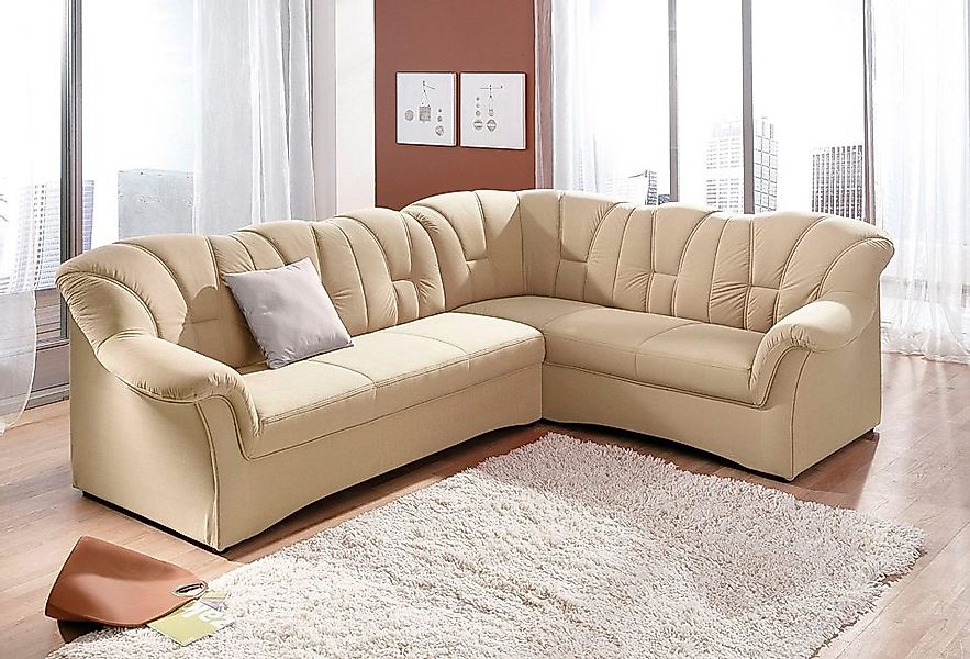 DOMO collection Ecksofa »Papenburg B/T/H: 242/190/84 cm L-Form«, wahlweise günstig online kaufen