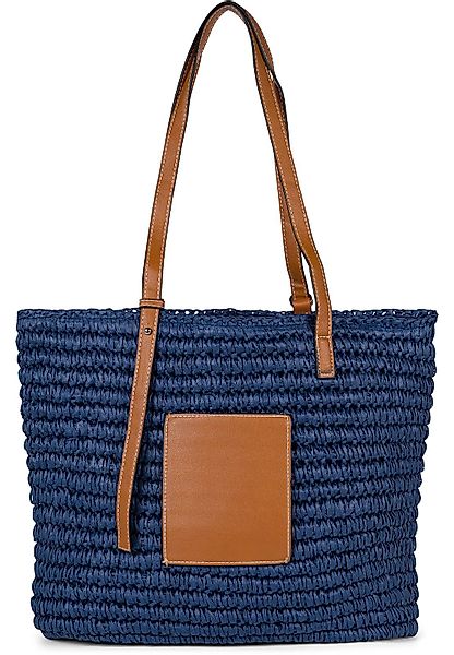 styleBREAKER Korbtasche Korbflecht Schultertasche - Basttasche günstig online kaufen