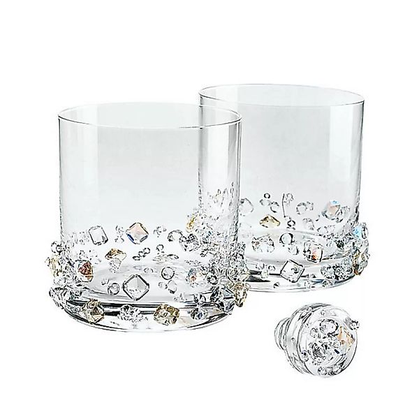 Whiskyglas mit Stopfen Icy Fresh 3tlg. günstig online kaufen