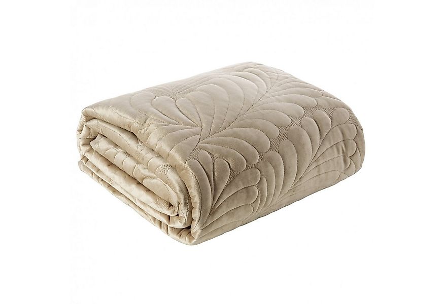 Eurofirany Tagesdecke RIA, Elegante Tagesdecke Velvet Sesseldecke Sofadecke günstig online kaufen