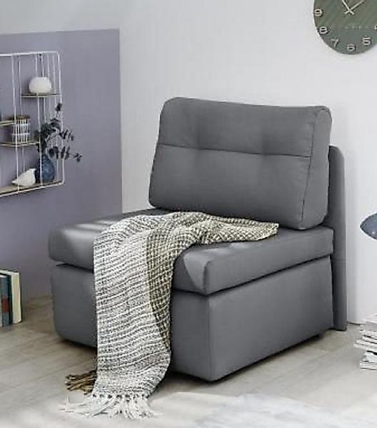 Schlafsessel inkl. Gästebettfunktion und Bettkasten TUNIS von JOB / Grau günstig online kaufen