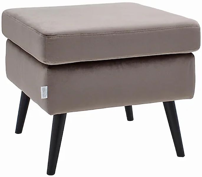 Guido Maria Kretschmer Home&Living Hocker »Salla«, Bezug auch in Luxus-Micr günstig online kaufen