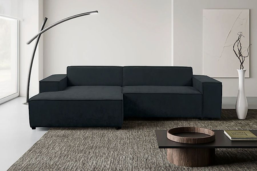 WERK2 Ecksofa "Trento, elegant & zeitlos, Breite 268cm, pflegeleichte Bezüg günstig online kaufen