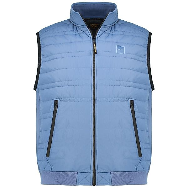 PME LEGEND Stepp-Sweatweste Farbe mittelblau Größe: 3XL günstig online kaufen