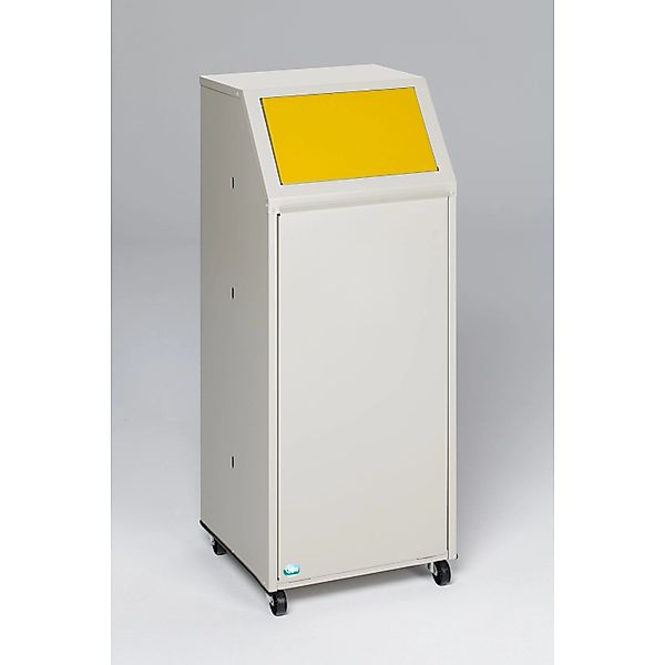 PROREGAL Robuster Wertstoffsammler Mit Einwurfklappe Für Wertstoffe Fahrbar günstig online kaufen