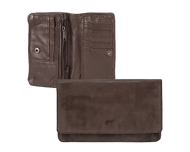 Bear Design Geldbörse "Emma" knautschiges Leder Geldbeutel Damen mit RFID S günstig online kaufen