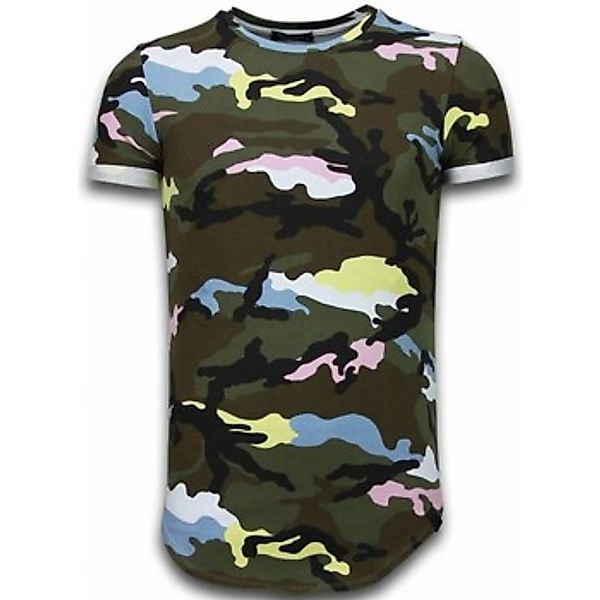 Tony Backer  T-Shirt Known Camouflage Long Fi Army günstig online kaufen