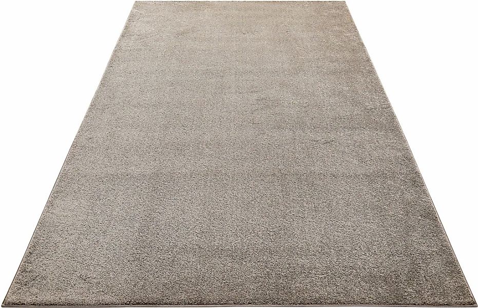 Wecon home Basics Teppich "Lotta" rechteckig 17 mm Höhe Kurzflor, Wohnzimme günstig online kaufen