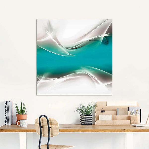 Artland Glasbild "Kreatives Element" Gegenstandslos 1 Stk. tlg. in verschie günstig online kaufen