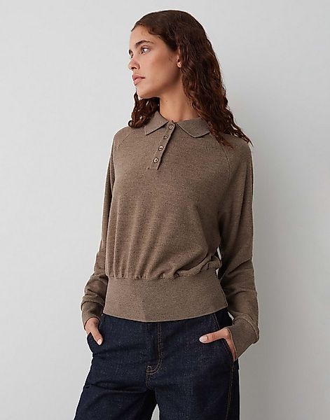 OPUS Sweatshirt GEIGI mit Polokragen GEIGI Regular Polokragen, weicher Grif günstig online kaufen