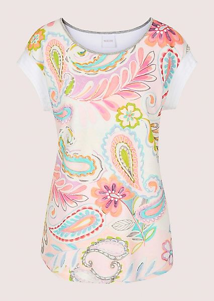 MADELEINE Print-Shirt "Blusenshirt Paisley-Print Shirt mit Stretch, Rundhal günstig online kaufen