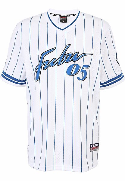 Fubu T-Shirt "Fubu Herren FM232-012-1 FUBU Retro Pinstripe Jersey" 1 Stk. günstig online kaufen
