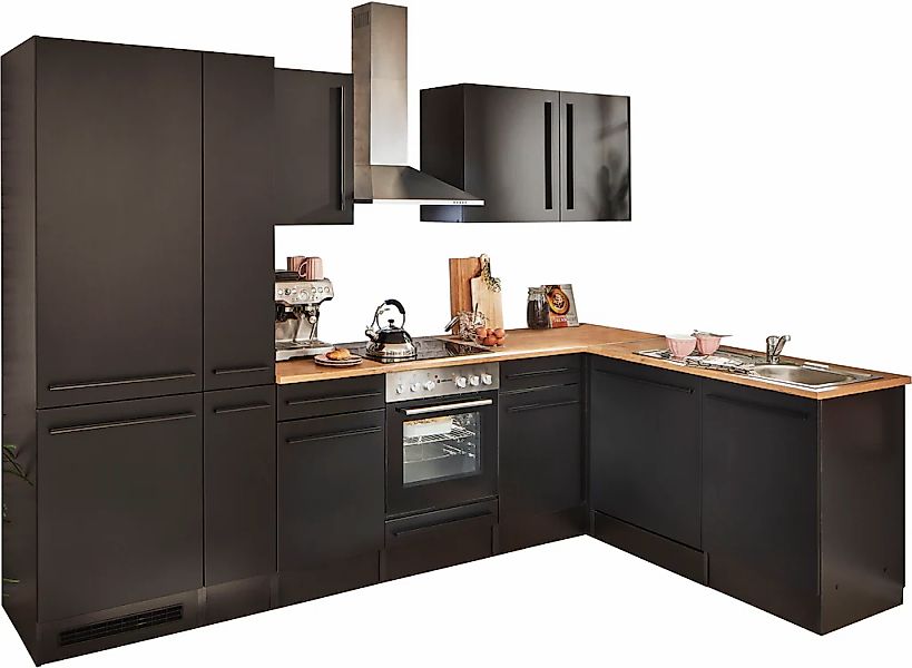 BASIC by Balculina Winkelküche "Jazz" Stellbreite 310x175 cm, wahlweise mit günstig online kaufen