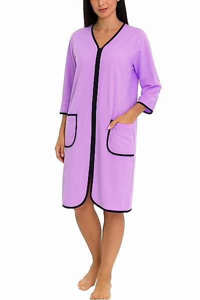 AQUARTI Damenbademantel "Bademantel Aquarti Damen Bademantel mit Reißversch günstig online kaufen