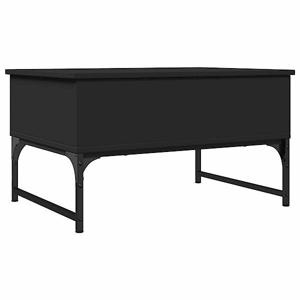 vidaXL Couchtisch Schwarz 70x50x40 cm Holzwerkstoff und Metall 845371 günstig online kaufen