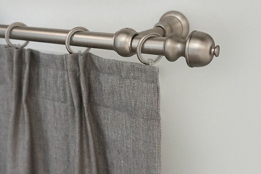 GARESA Gardinenstange "ANDREA" Ø 20 mm 1 läufig-läufig Wunschmaßlänge Vorha günstig online kaufen