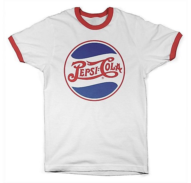 Pepsi Co T-Shirt Retro Logo Ringer Tee günstig online kaufen