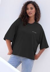 Copenhagen Studios Oversize-Shirt "mit hochwertiger Logostickerei", aus hea günstig online kaufen