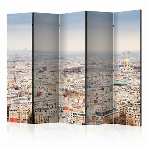 artgeist Paravent Paris Streets II [Room Dividers] mehrfarbig Gr. 225 x 172 günstig online kaufen