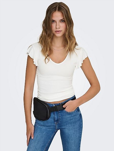ONLY V-Shirt ONLBELIA – V-Ausschnitt für femininen Sommerkomfort Viskosemis günstig online kaufen