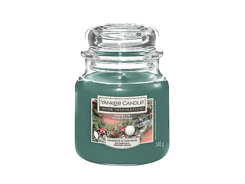 Yankee Candle Duftkerze Yankee Candle Duftkerze Mittleres Glas Winter Fir günstig online kaufen