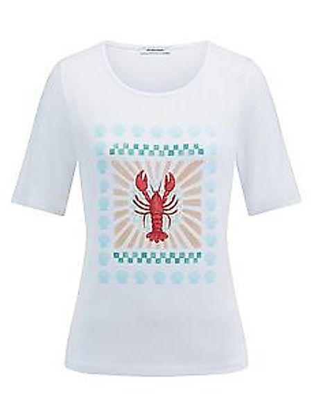 Rundhals-Shirt Peter Hahn weiss günstig online kaufen