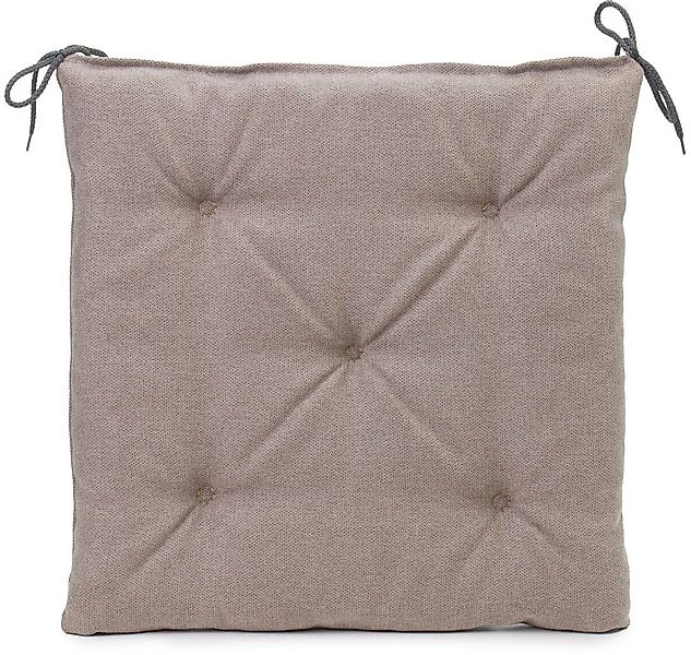 Gözze Sitzauflage "Darco Uni" 1 Stück, Maße: 40 x 40 x 4 cm, mit Füllung, m günstig online kaufen
