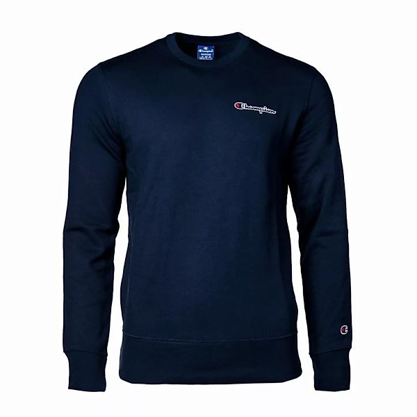 Champion Herren Sweatshirt - Pullover, Logo-Stick, langarm, unifarben Dunke günstig online kaufen