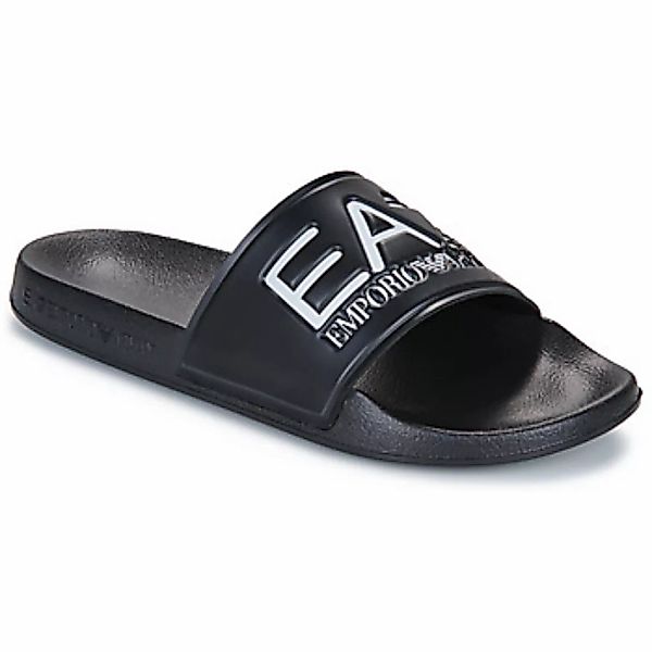 Emporio Armani Sandale Logo Slides Badesandale günstig online kaufen